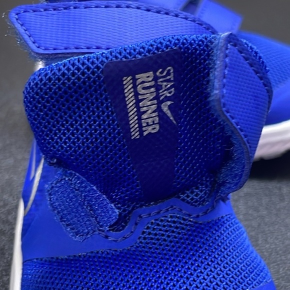 NEW NIIKE STAR RUNNER 2 (TDV) SNEAKERS Toddler Boy Size 3C Royal Blue - Picture 7 of 11